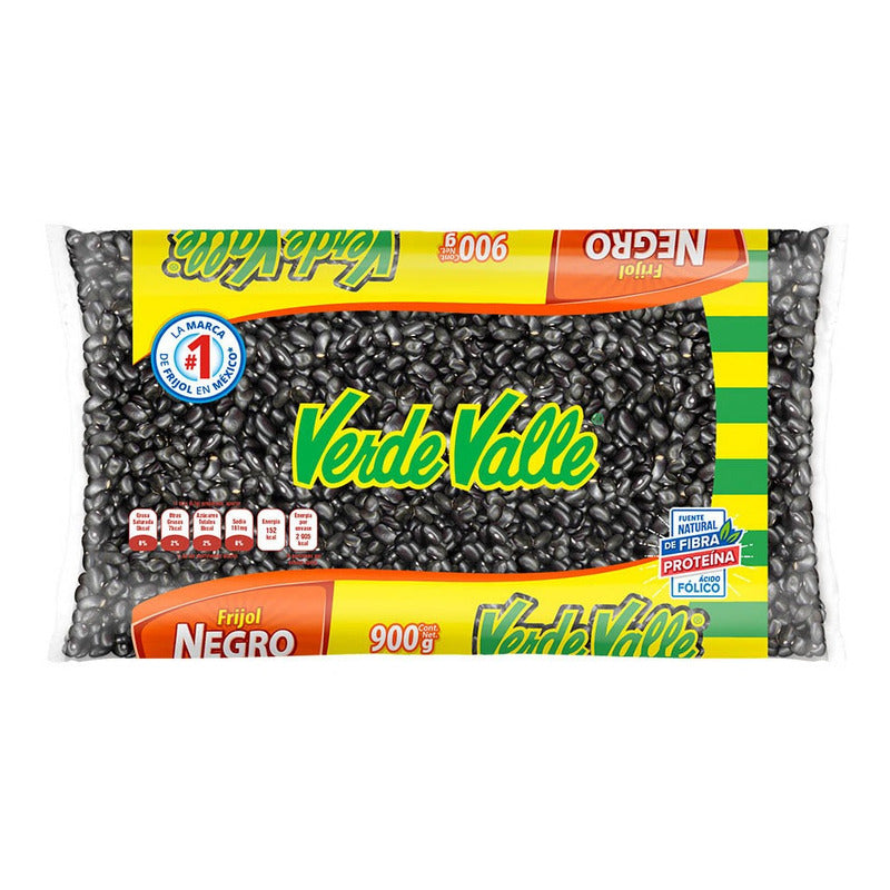 Frijol Negro Queretaro Verde Valle 900gr 4 Pack Ipg