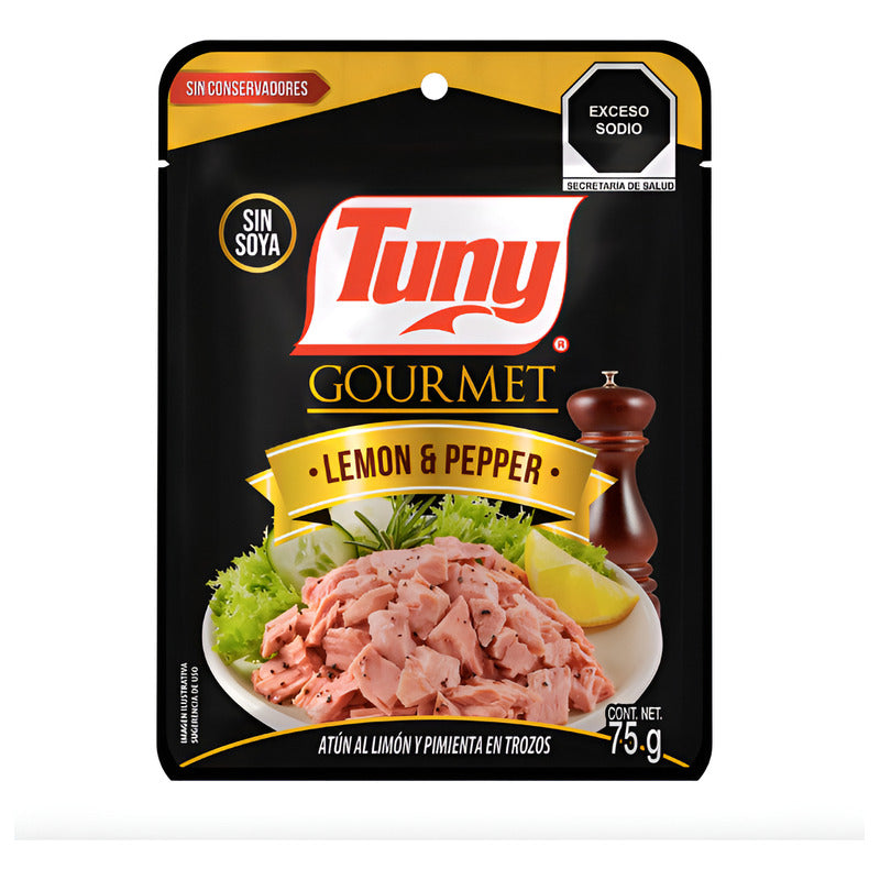 Atún Lemon Pepper Gourmet Tuny 3 Piezas De 75grs