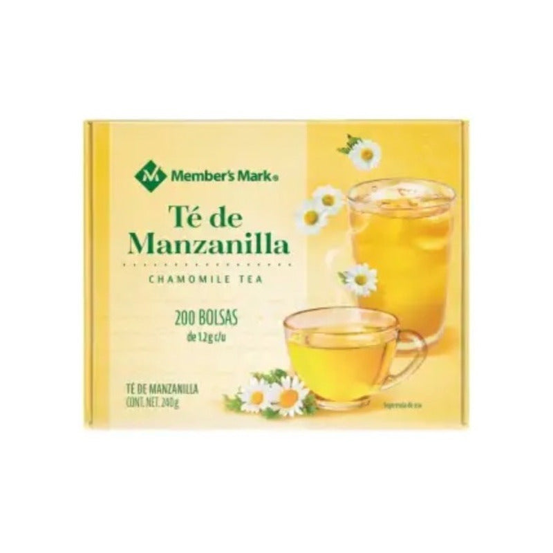Té De Manzanilla Member's Mark 200 Bolsas De 1.2g