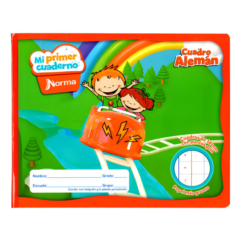 Cuaderno Norma Mi Primer Cuaderno Cuadro Alemán 72 Hojas Cuadriculadas