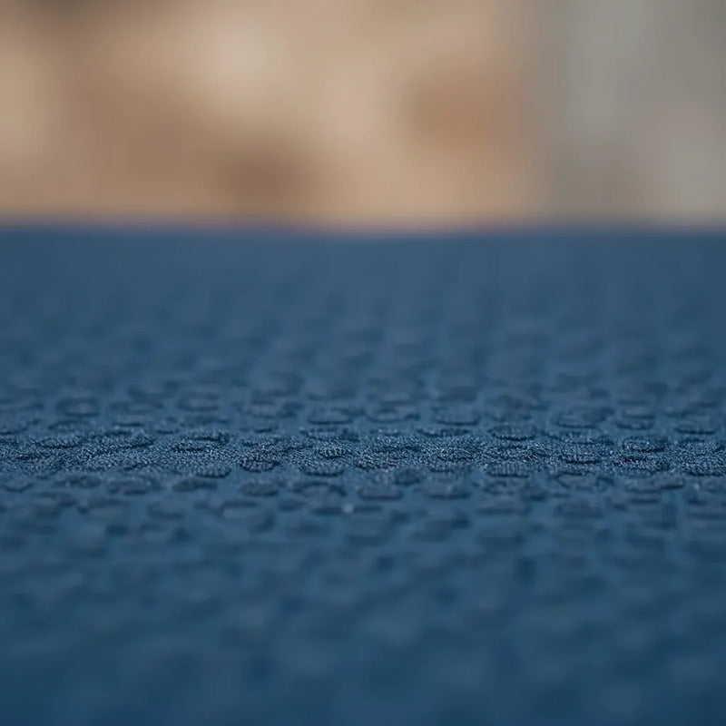 Cama Extendida Patrón Almendras Para Perro, Mediano Azul Lounge