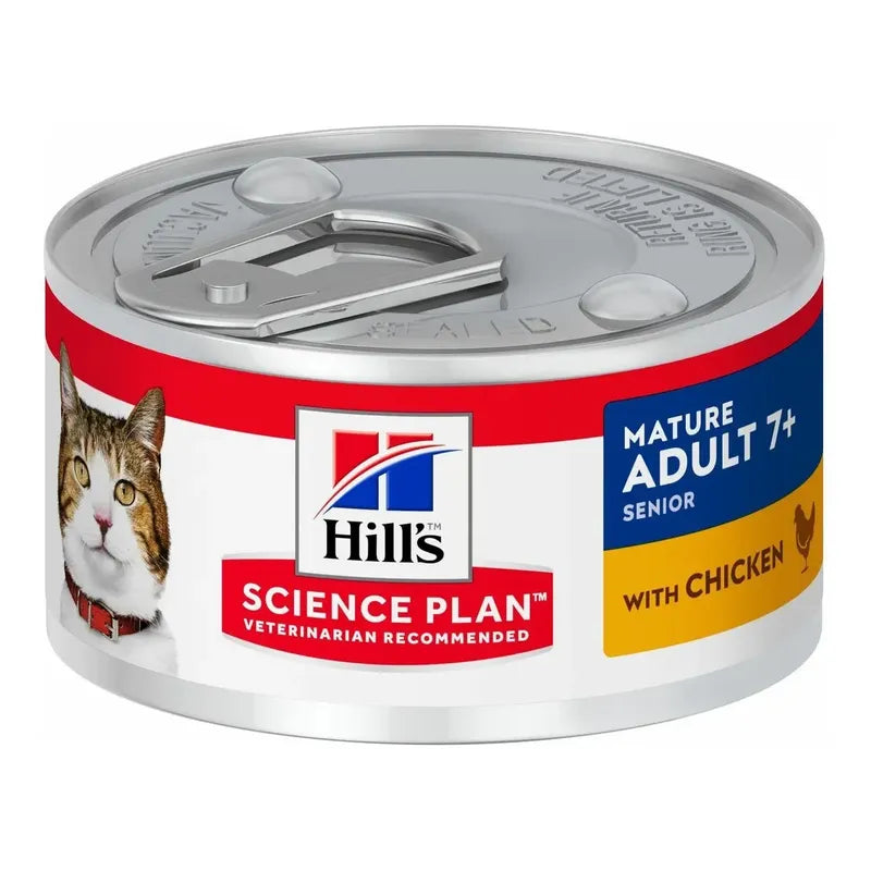 Alimento Gato Adulto 7+ Receta De Pavo 156 G