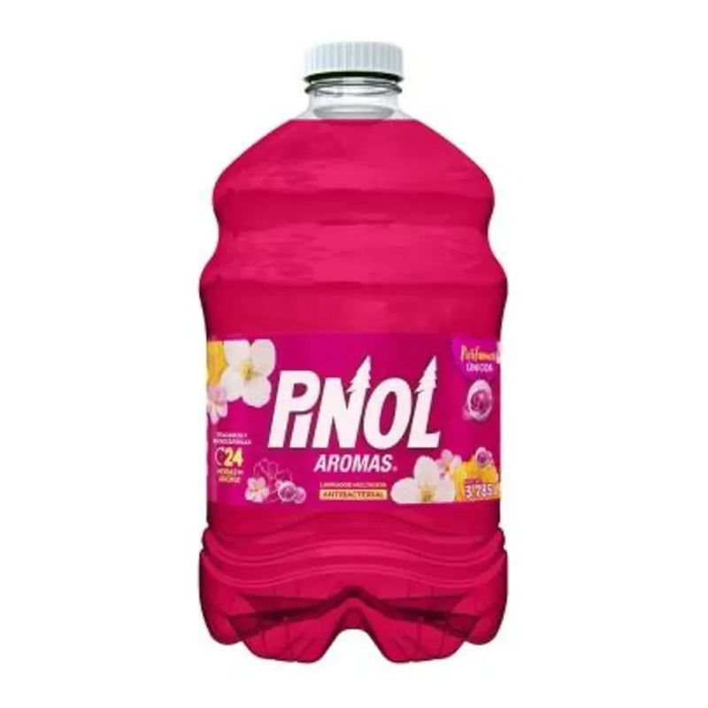 Limpiador Multiusos Pinol Aromas Floral De 3.78 L
