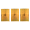 Papel Holográfico Diseño Puntos Color Oro De 40x50cm 15pz Oro Papel Holográfico Diseño Puntos