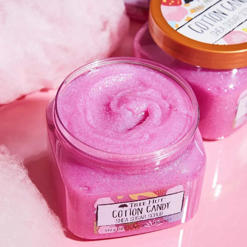 Exfoliante Cotton Candy 510 Gr Tipo De Envase Pote Tree Hut Algodón Azucarado