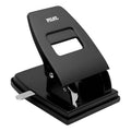 Perforadora Doble Pilot Ajustable Sc Negro