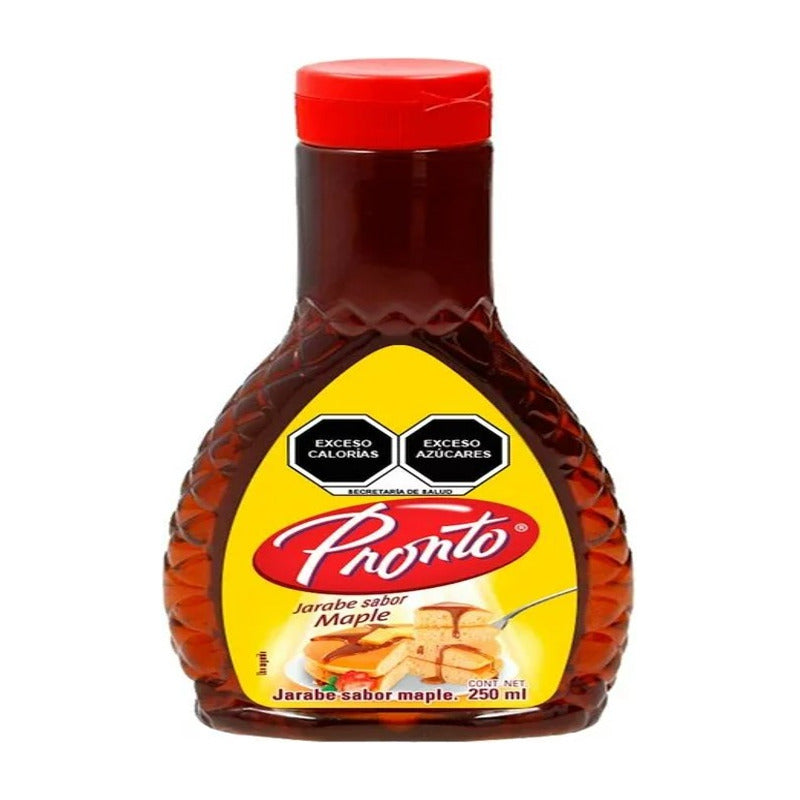 Pronto Jarabe Sabor Maple 250 Ml (5 Piezas)