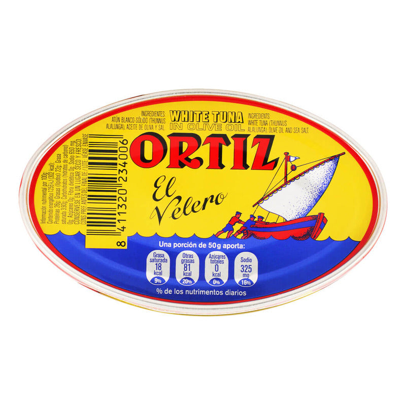 Atun Bonito Del Norte En Aceite Oliva Ortiz 112 Grs (2pzs)