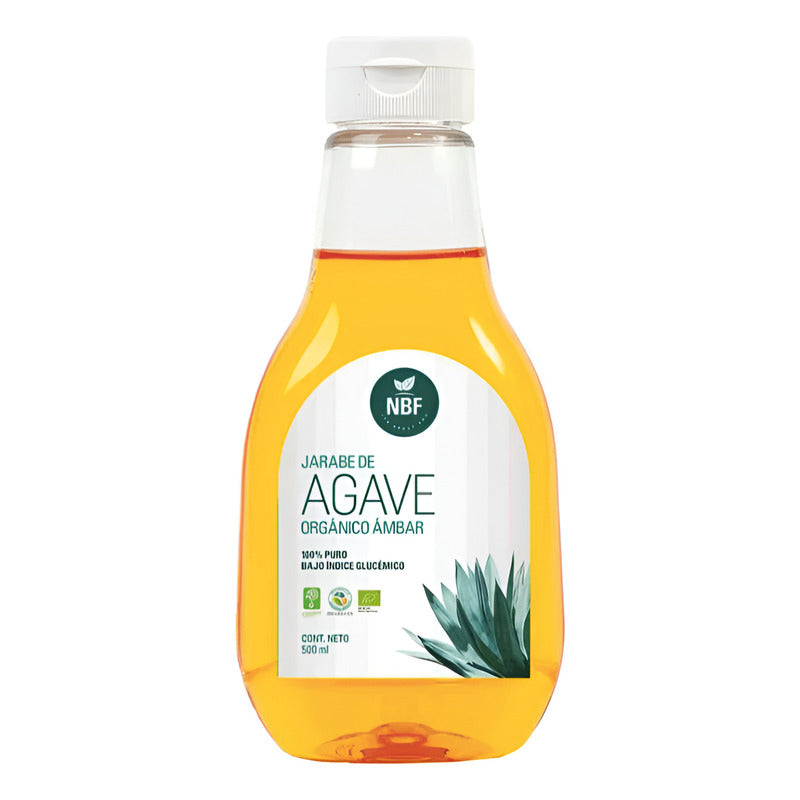 Jarabe De Agave Natural Biofoods 2 Piezas De 500gr