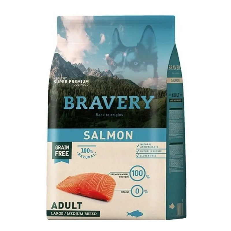 Bravery Salmón Mini Puppy Raza Pequeña 7 Kg