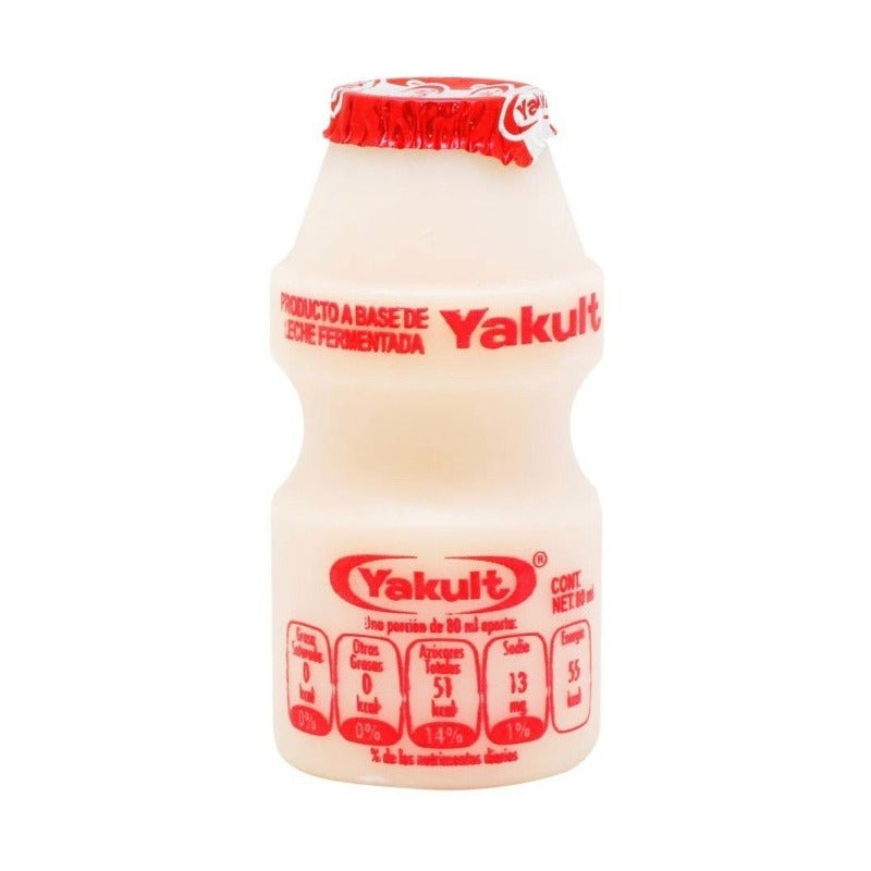 Producto Fermentado Yakult Con 25piezas De 80ml C/u
