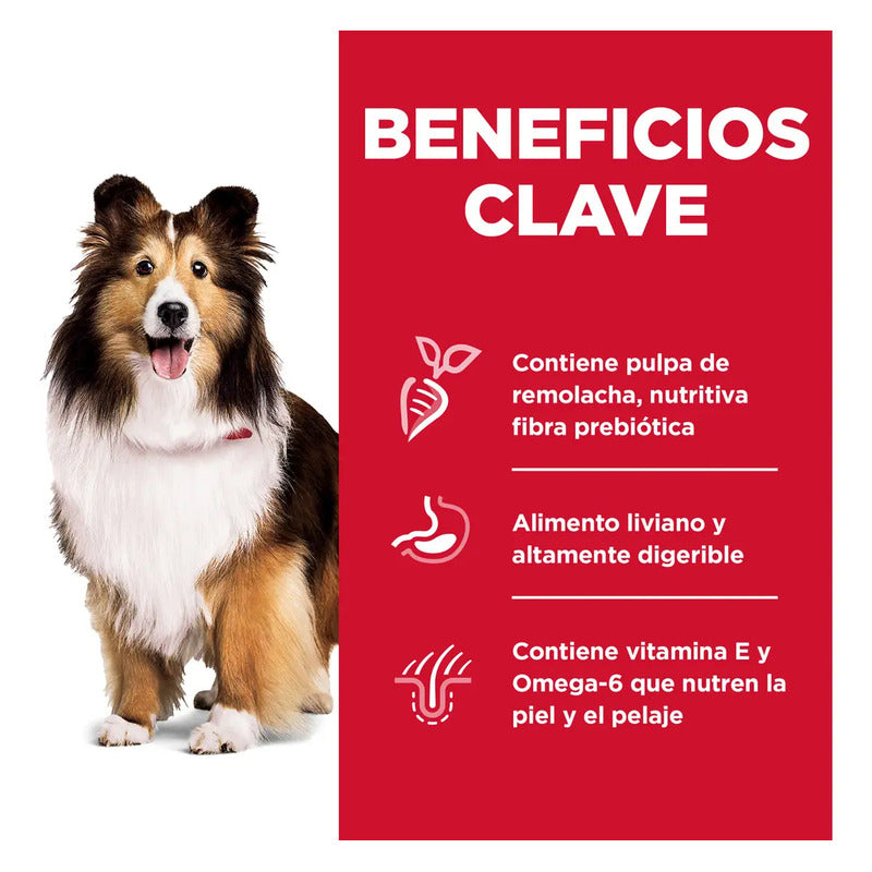 Alimento Seco Para Perro Adulto Hill's Science Diet Piel Y Estómago Sensible De Pollo 13 Kg