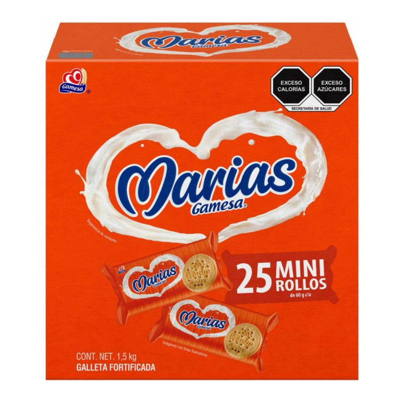 Marías Gamesa Con 25 Pzas 60gr