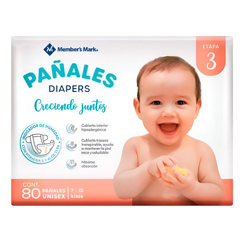 Pañales Diapers Members Etapa 3 Etapa 3