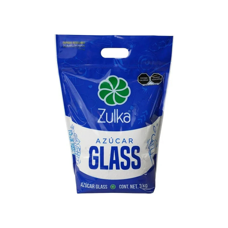 Azucar Glass Zulca 3kg (2pzs)