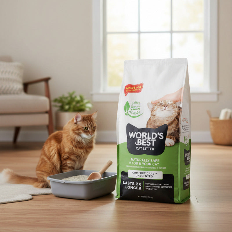 Arena Para Gato World's Best Comfort Care Sin Aroma 12.7kg