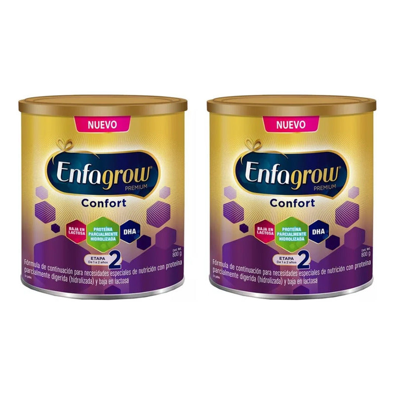 Enfagrow Premium Confort Pro Etapa 2 De 800g (2pzas)