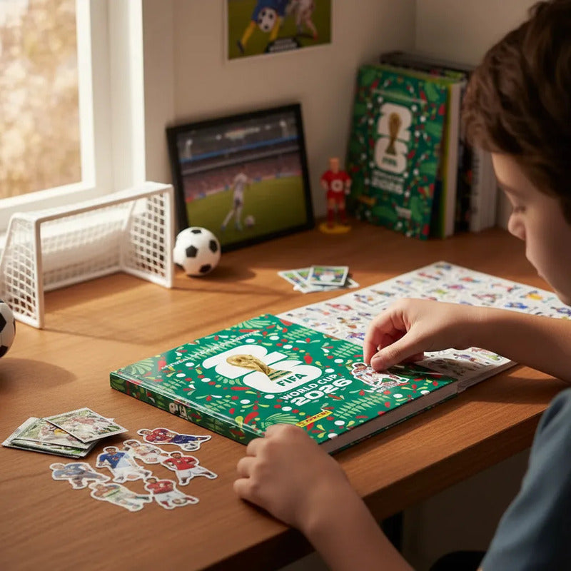 Álbum Panini Mundial 2026 Pasta Dura Set Completo A Pegar