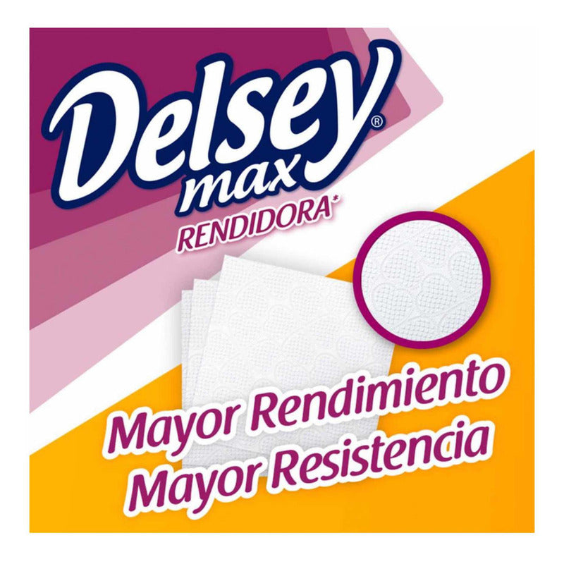 Servilletas Delsey Max 9 Paquetes De 100 Piezas C/u Blanco