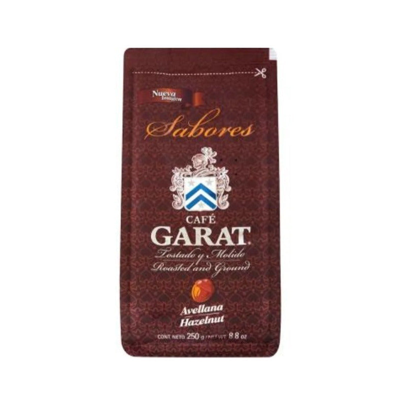 Café Molido Garat Sabores Avellana 250 G (2 Bolsas)