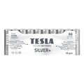 Pilas Alcalinas Tesla Aa Silver+ Paquete 10 Piezas