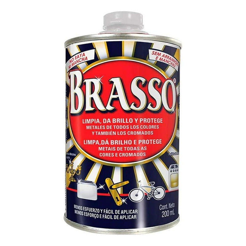 Limpiador Brasso Para Metales 200 Ml