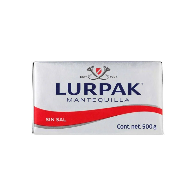 Mantequilla S\sal Lurpak 500g (2pzs)