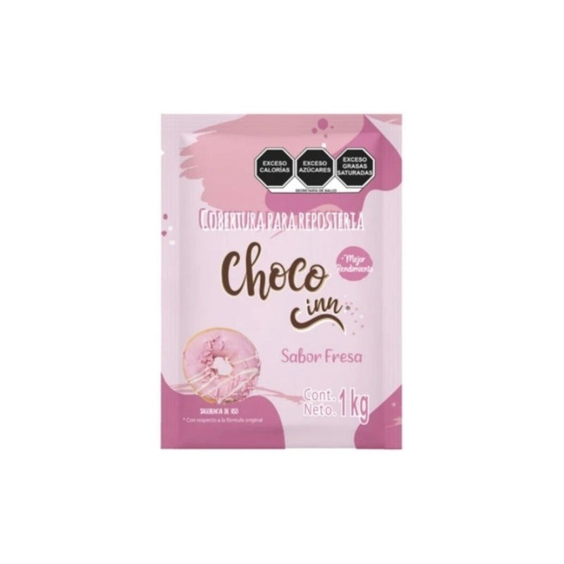Cobertura Choco Inn Sabor Fresa De 1kg