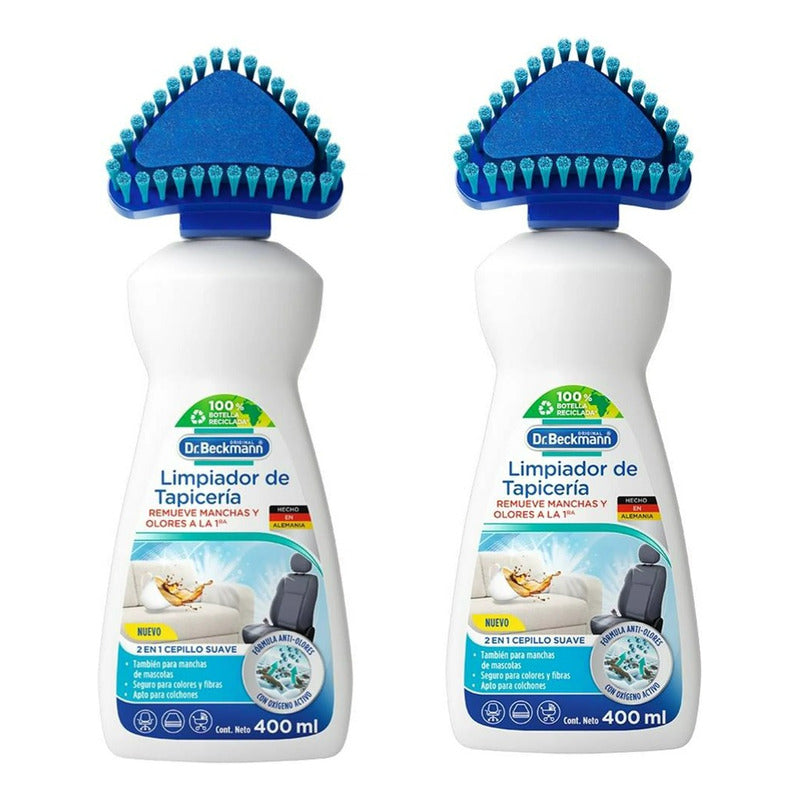 Limpiador De Tapicería Dr. Beckmann 400ml (2piezas)