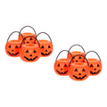 Mini Calabaza Color Naranja De 5x7cm 8 Piezas