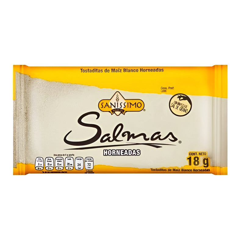 Tostaditas Horneadas Salmas Sanissimo Caja C/48 Paquetes