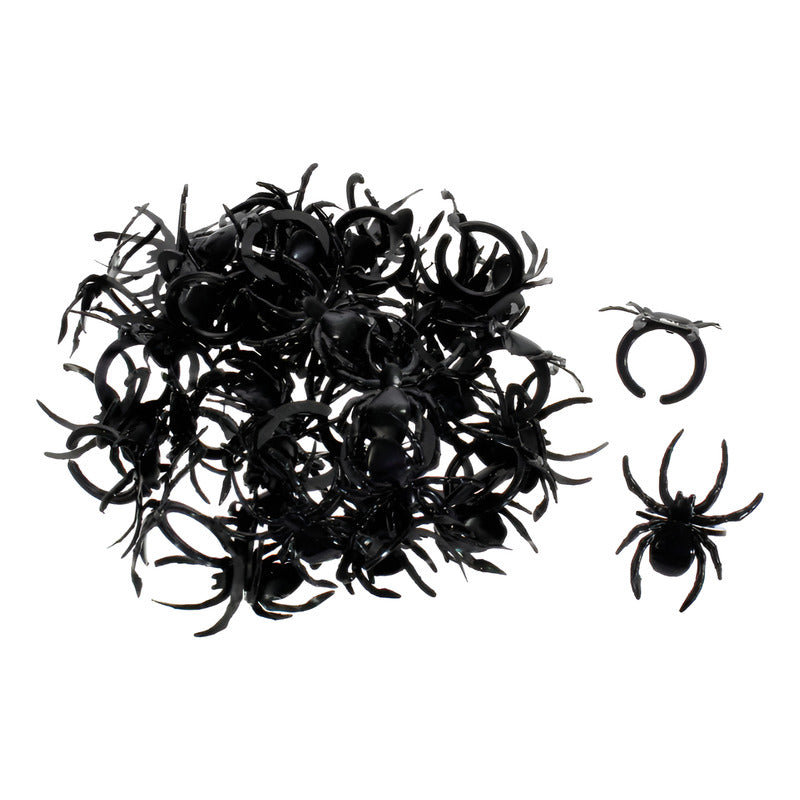 Arañas De Plástico Color Negro De 2.5x3x4cm 100pz