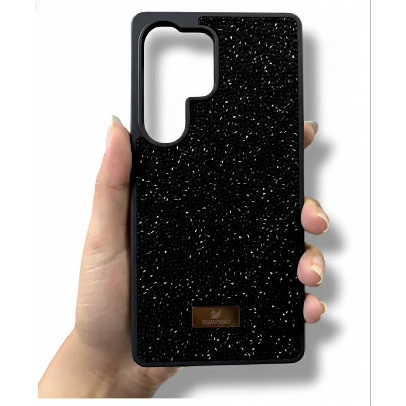 Funda Swarovski Para Samsung S25 Ultra Negro Diamante