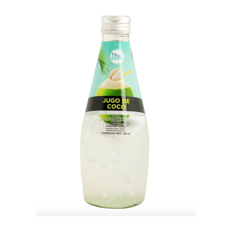 Jugo De Coco Thai Coco 12 Piezas De 300ml.