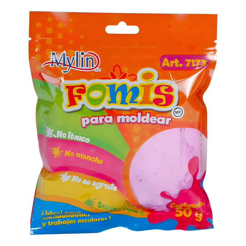 Fomi Suave Moldeable Color Lavanda 12 Piezas De 50g Lavanda