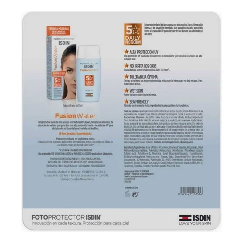 Isdin Fotoprotector Fusion Water Magic Fps 50
