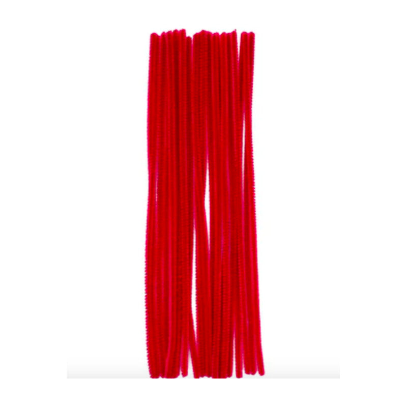 Limpia Pipas Natural De 30cm 36pz/ 3 Colores A Elegir