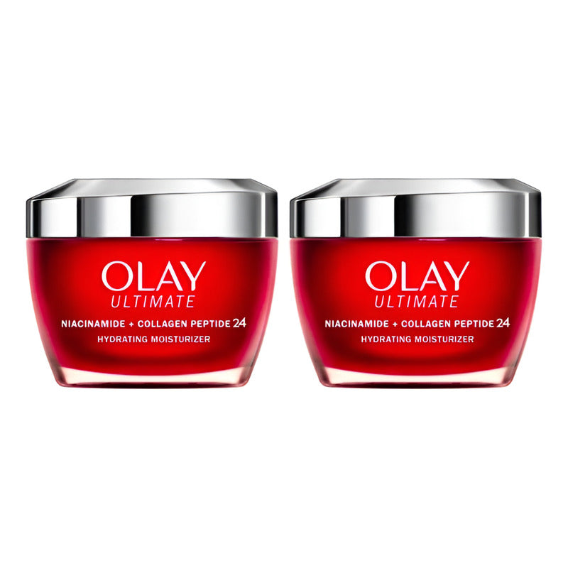 Olay Crema De Dia Niacinamida Y Collageno 2 Pzas De 48 G C/u Día Normal