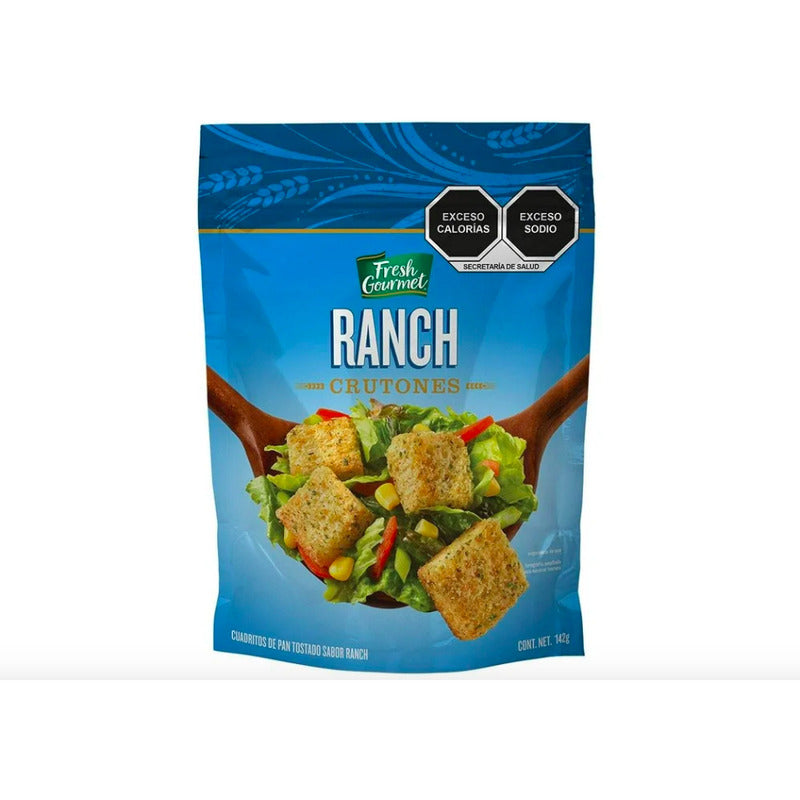 Crutones Fresh Gourmet Sabor Aderezo Ranch 142 G