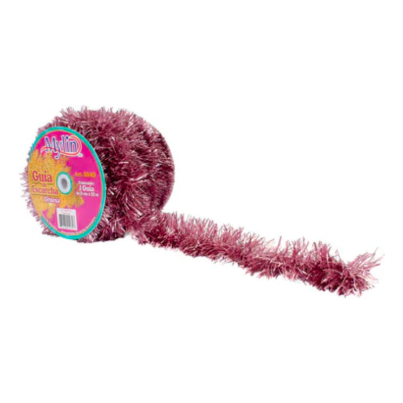 Escarcha Color Oro Rosa Mate 3 Carretes De 9cm X 25m