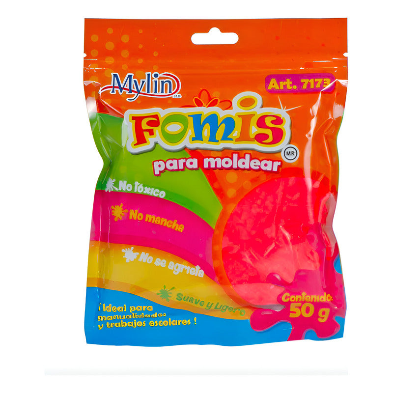Fomi Suave Moldeable Color Rojo 1 Pieza De 50g Rojo