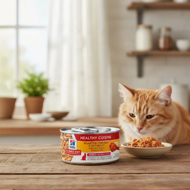 Alimento Húmedo Estofado Para Gato Adulto Receta Pollo, 79 G
