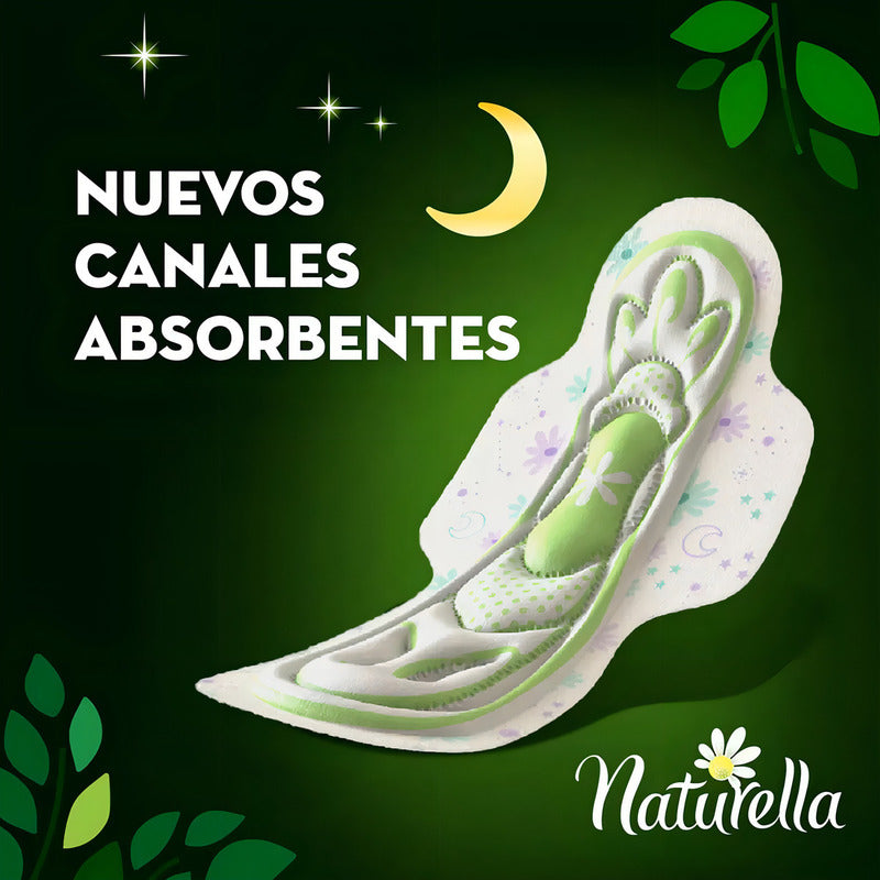Naturella Toallas Femeninas Nocturna Caja Con 96 Pzas