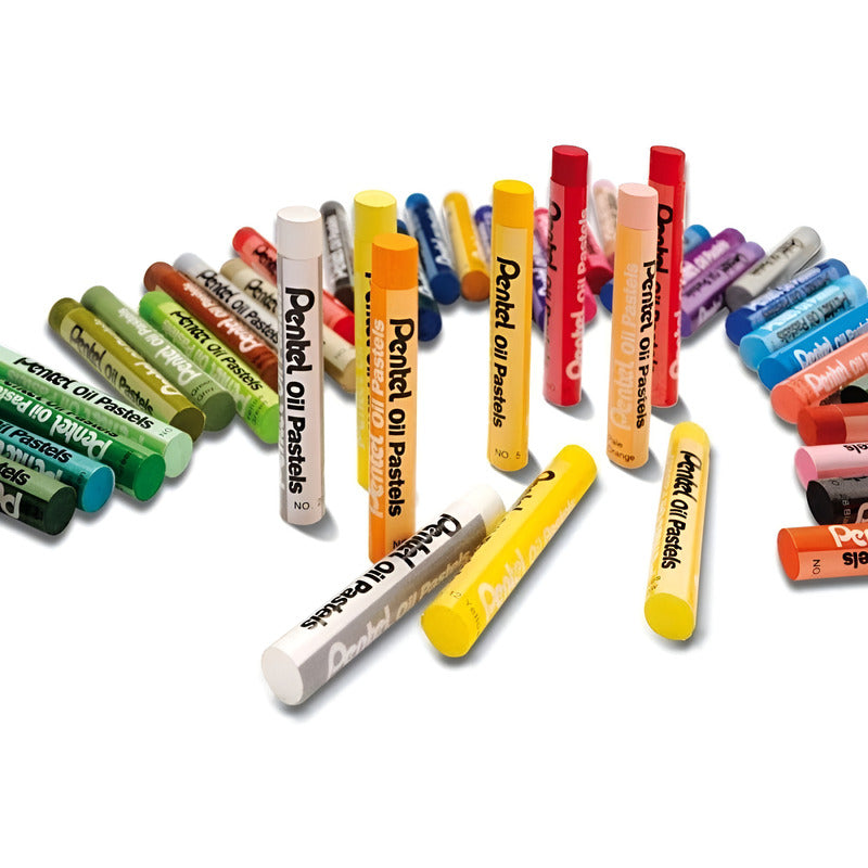 Óleo Pentel Oil Pastels 50 Unidades X Pack