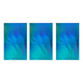 Papel Holográfico Diseño Puntos Color Azul De 40x50cm 15pz Azul Papel Holográfico Diseño Puntos