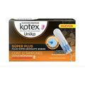 Tampones Kotex Super Plus Flujo Super Abundante 3 Pq D 12 Pz