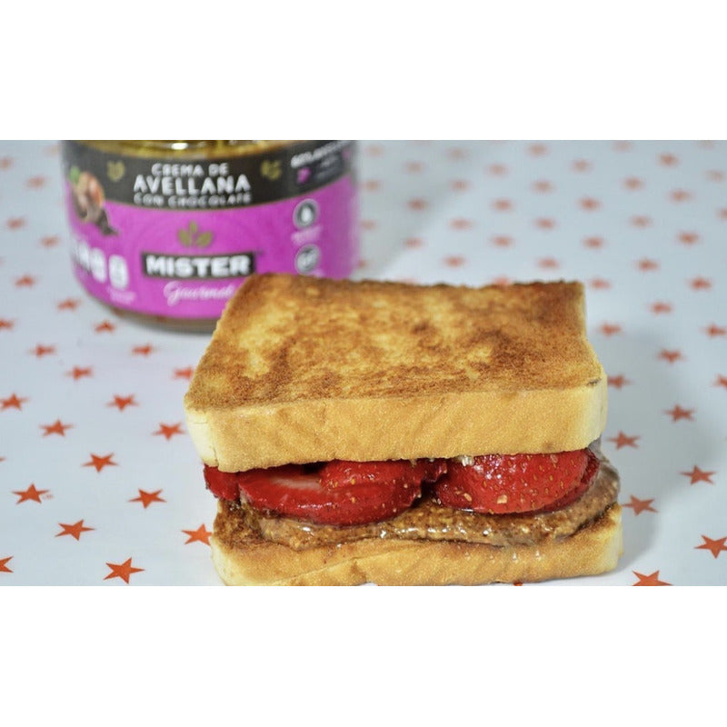 Crema De Avellana Con Chocolate Mister Gourmet 320g