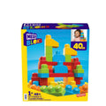 Set De 40 Piezas Mega Blocks Vamos A Construir 40 Na