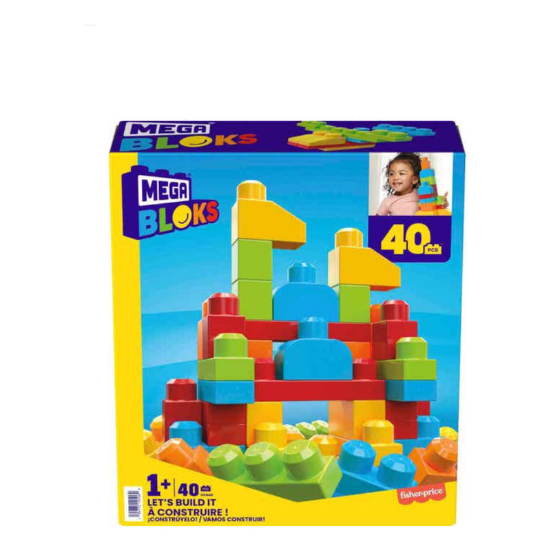 Set De 40 Piezas Mega Blocks Vamos A Construir 40 Na