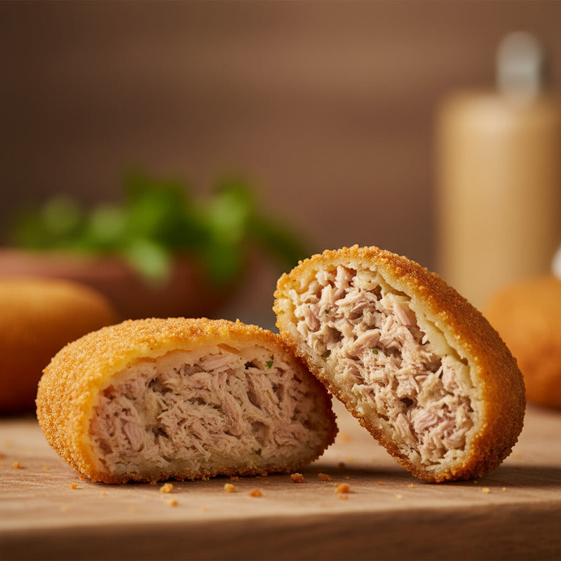 Croquetas De Atún Empanizadas Fritas Dolores 2 Paq De 300gr